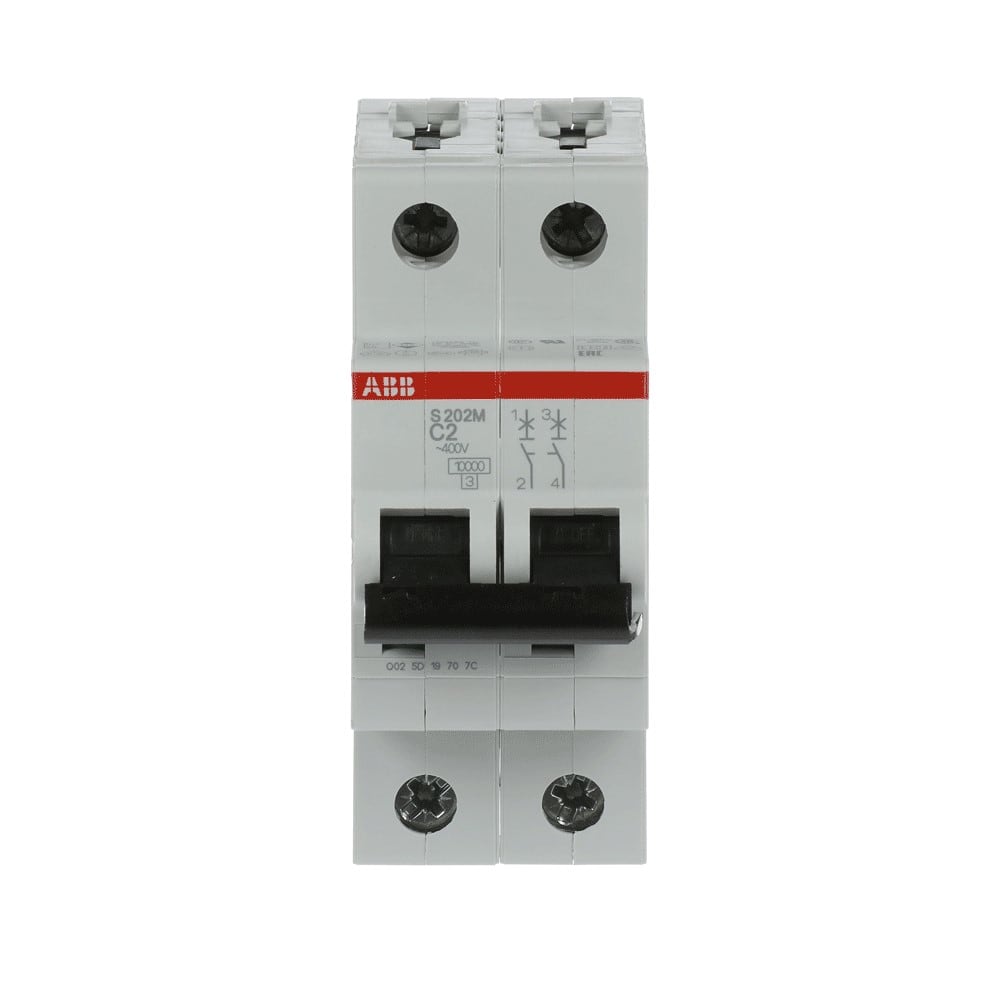 ABB SPA ABBS550239 S202M C 2 INTERRUTTORE AUTOMATICO 10KA 2