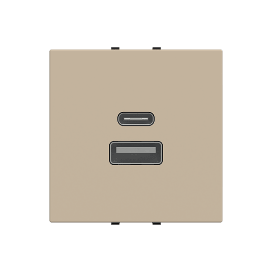 ABB SPA ABBZ1183CV N2285.4 CV CARICATORE USB-A+C 15W -2M