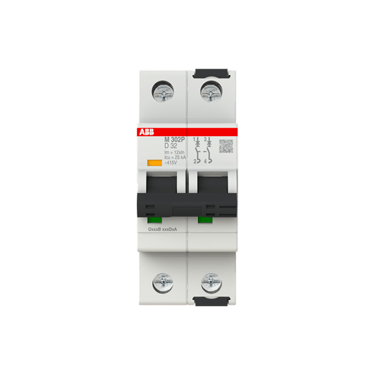 ABB SPA ABBM302P32 M302 32A INTERRUT.SOLO MAGNETICO 25KA 2P