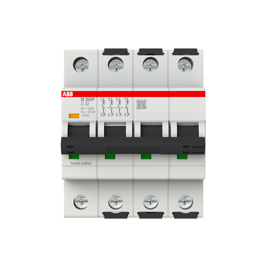 ABB SPA ABBM304P32 M304 32A INTERRUT.SOLO MAGNETICO 25KA 4P