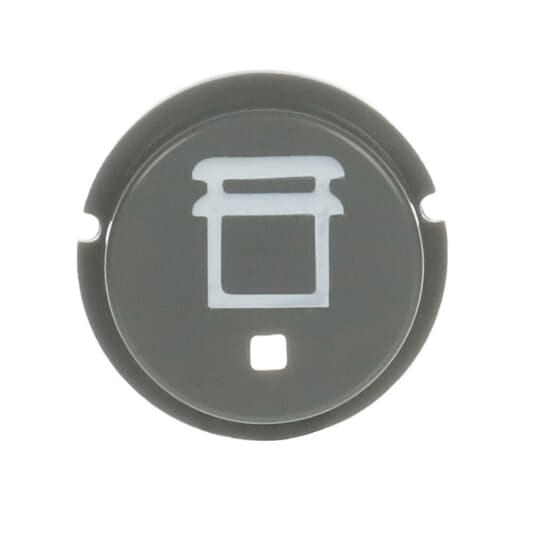 ABB SPA ABBZ1707GR COPRITASTO GRIGIO SIMBOLO TAPPAR SBB-N2