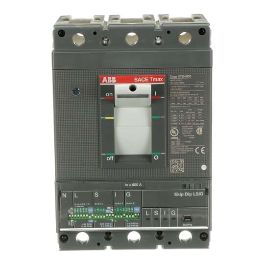 ABB SPA ABB1SDA102458R1 XT5N 600 EKIP DIP LSIG 600 3P FF UL/CSA