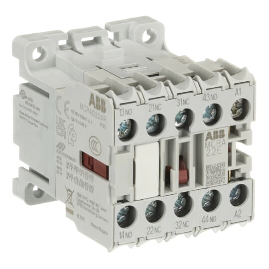 ABB SPA ABB1SAH100485R9900 MCRA022ARJ MINIC. AUS. AC 2NA+2NC CAPICO