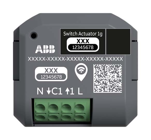 ABB SPA ABB2CKA006710A0034 62811 U-WL-500 ATTUATORE A 1 USCITA