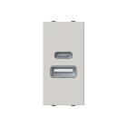 ABB SPA ABBZ1181DN N2185.4 DN CARICATORE USB-A+C 15W -1M