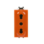 ABB SPA ABB2CSK1106CH PRESA BIVALENTE 2P+T, 10/16A, ARANCIONE