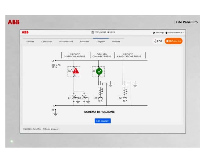 ABB SPA - ABB1SDA123321R1 ABB LITE PANEL PRO