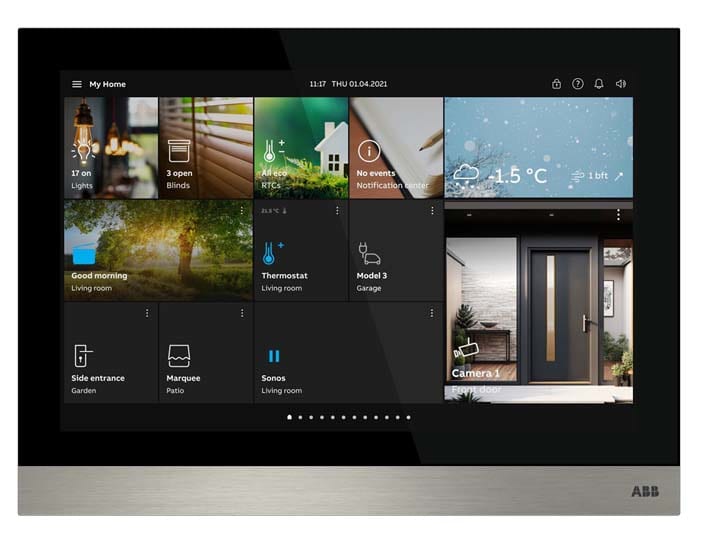 ABB SPA - ABB2TMA130050B0054 IPTOUCH10 ,CIT+HBA+APP,LAN+WIFI,NERO,TL