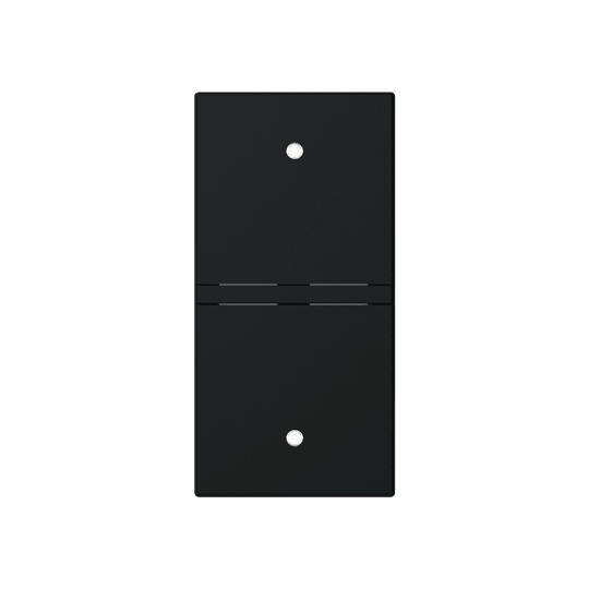 ABB SPA ABBZ1801NT N2121 NT COVER SENZA SIMBOLO 1M, NERO