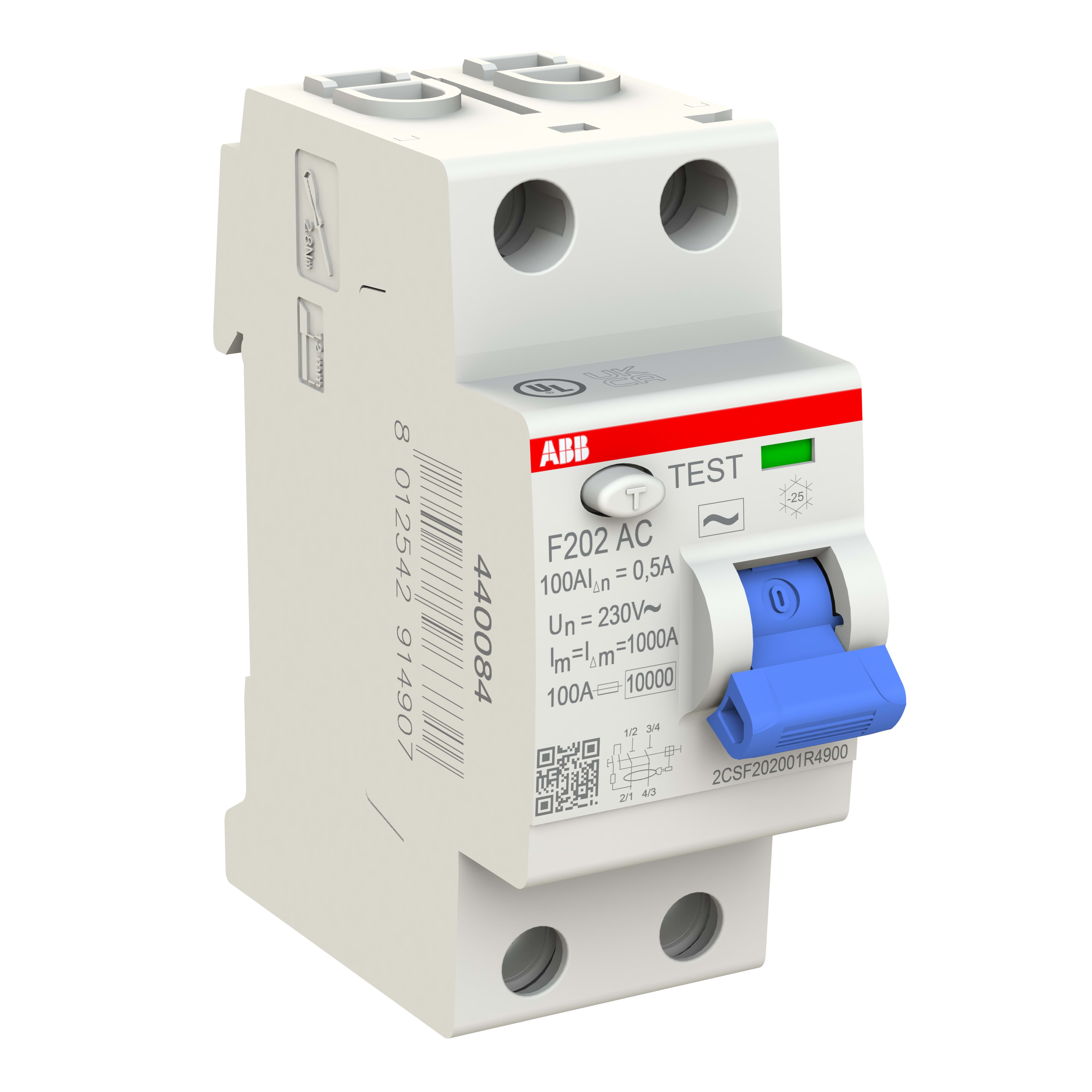 ABB SPA ABBF429149 F202 AC-100/0,5 DIFFEREN.PURI BIPOLARI F