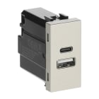 ABB SPA ABBZ1181CV N2185.4 CV CARICATORE USB-A+C 15W -1M