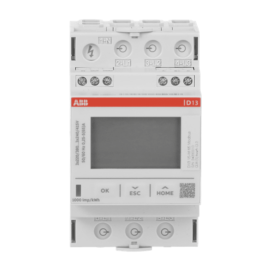 ABB SPA ABBD1315M65RS485 D13 15-M 65 CONTAT. TRIF. 65A MID MODBUS
