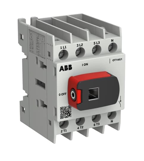 ABB SPA ABBOT16G1-4BSN2 OT16G1-4BSN2 SEZ. FR1 4P BASE/DIN