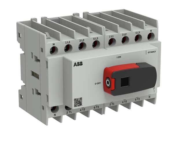 ABB SPA - ABBOT40G1-8BS OT40G1-8BS SEZ. FR1 8P BASE/DIN