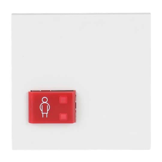 ABB SPA ABB2CSH240875R2014 88881G3N PLACCA PER PULS. ROSSO ANTIB.