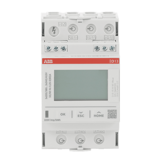 ABB SPA ABBD1315M65MBUS D13 15-M 65 CONTAT. TRIF. 65A MID MBUS
