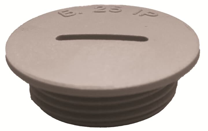 ABB SPA - ABBG4540200 TAPPO M40 PA6 RAL 7001