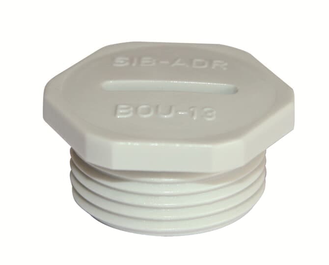 ABB SPA - ABBG4820210 TAPPO ESAGONALE M20 PA6 RAL7035