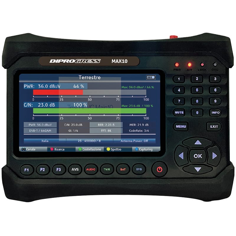 ELCART DISTRIBUTION ERT092512300 MISURATORE DI SEGNALE COMBO 10BIT