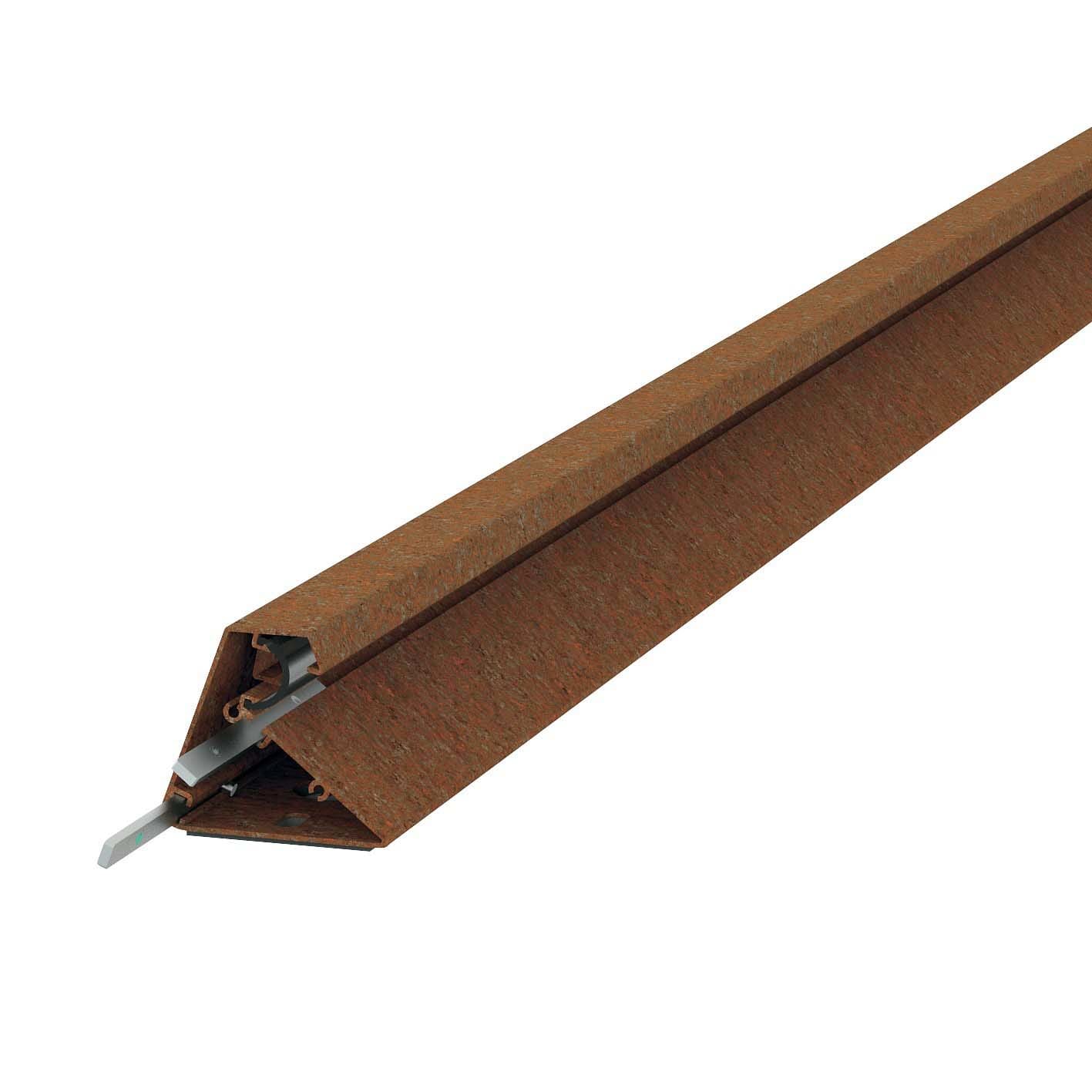 LINEA LIGHT (ILED) - ILD64597 DIRIGO SEGNAP.ALU.L.2M SLAVE CORTEN