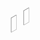 LINEA LIGHT (ILED) - ILD65023 FYLO KIT TAPPI X ART. 65039/65040