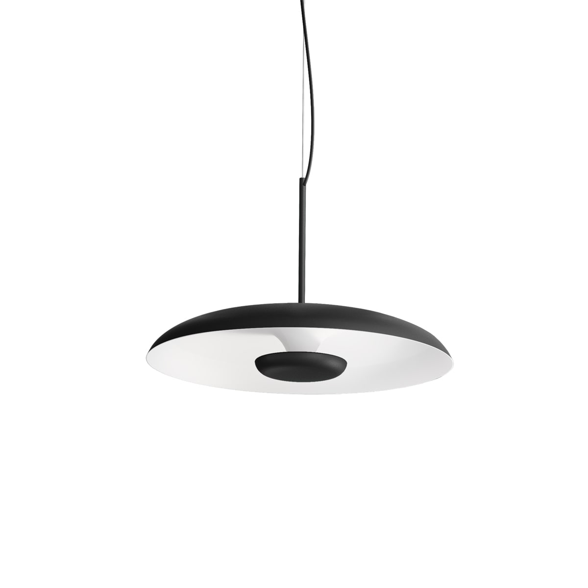 LINEA LIGHT (ILED) ILDCA070DBBMDI BASIN SOSP. BLACK 2700K PH-CUT