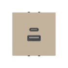 ABB SPA ABBZ1183CV N2285.4 CV CARICATORE USB-A+C 15W -2M
