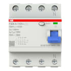 ABB SPA ABBF204A10030V1 F204 A 100A 30MA INT.DIFF. 4P 110 V