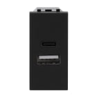ABB SPA ABBZ1180AN N2185.3 AN CARICATORE USB-A+C 10,5W -1M