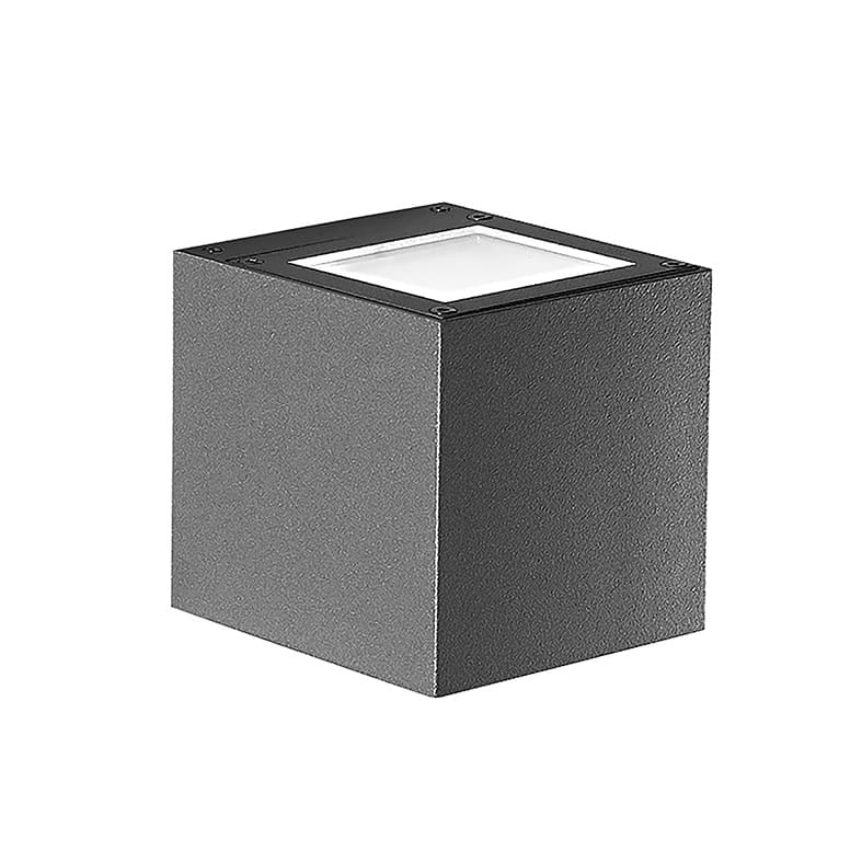 ROSSINI RSSA.124-AN-LED-C APPLIQUE BIEMISSIONE QUADRATA ANTRACITE