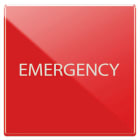 AVE AVE442025RS/2 PULSANTE EMERGEN.NA+NC ROSSO S44 2M