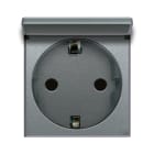 AVE AVE443090SS PRESA SCHUKO 2P+T 16A+SPOR ALLUM.2M
