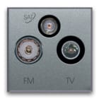 AVE - AVE443096/3PU PRESA TV/SAT DIRETTA 3 USC. ALLU.2M
