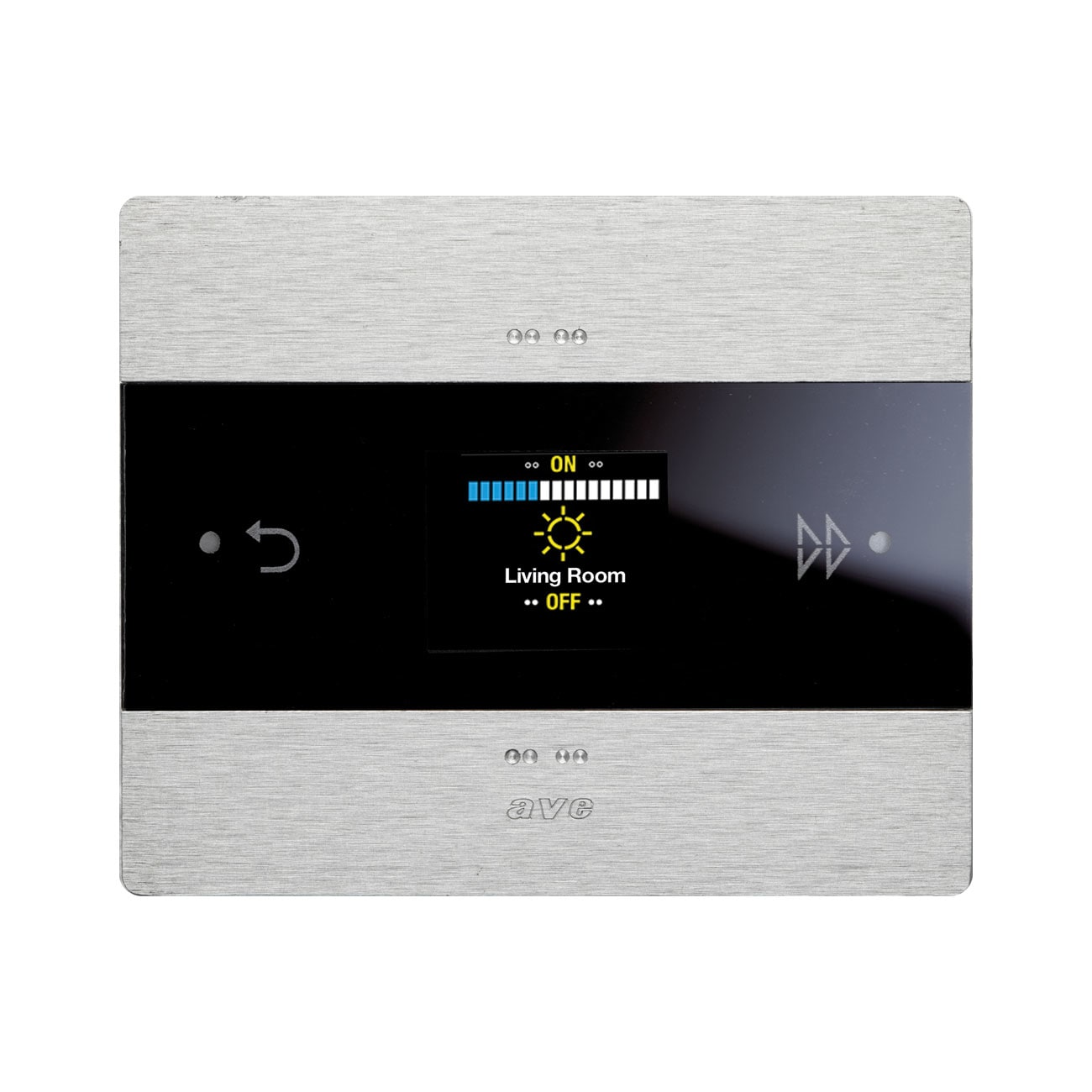 AVE AVE443KNXMF-ALS ROOM CONTROLLER ALLUMINIO NATURALE