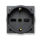 AVE AVE444090SGTK PRESA SCHUKO TEKLA 2P+T 16A 250V 2M