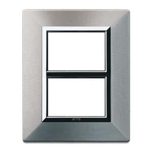AVE AVE44P933ALS PLACCA ZAMA44 ALLUMINIO NATUR. 3+3M