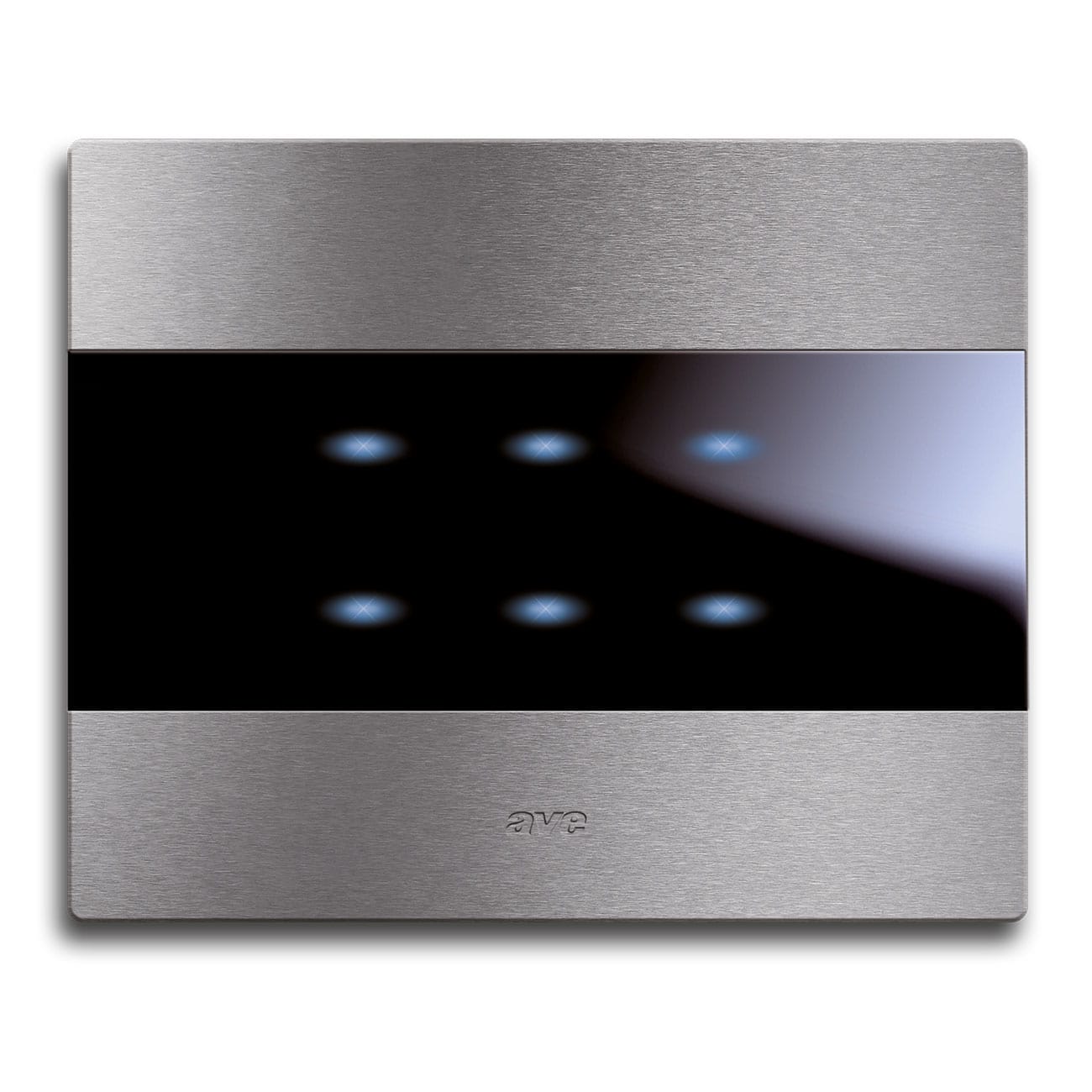 AVE AVE44PATC16ALS PLACCA AVETOUCH ALLUMINIO NAT. 6COM