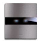 AVE AVE44PATC22ALS PLACCA AVETOUCH ALLUMINIO NAT. 2COM
