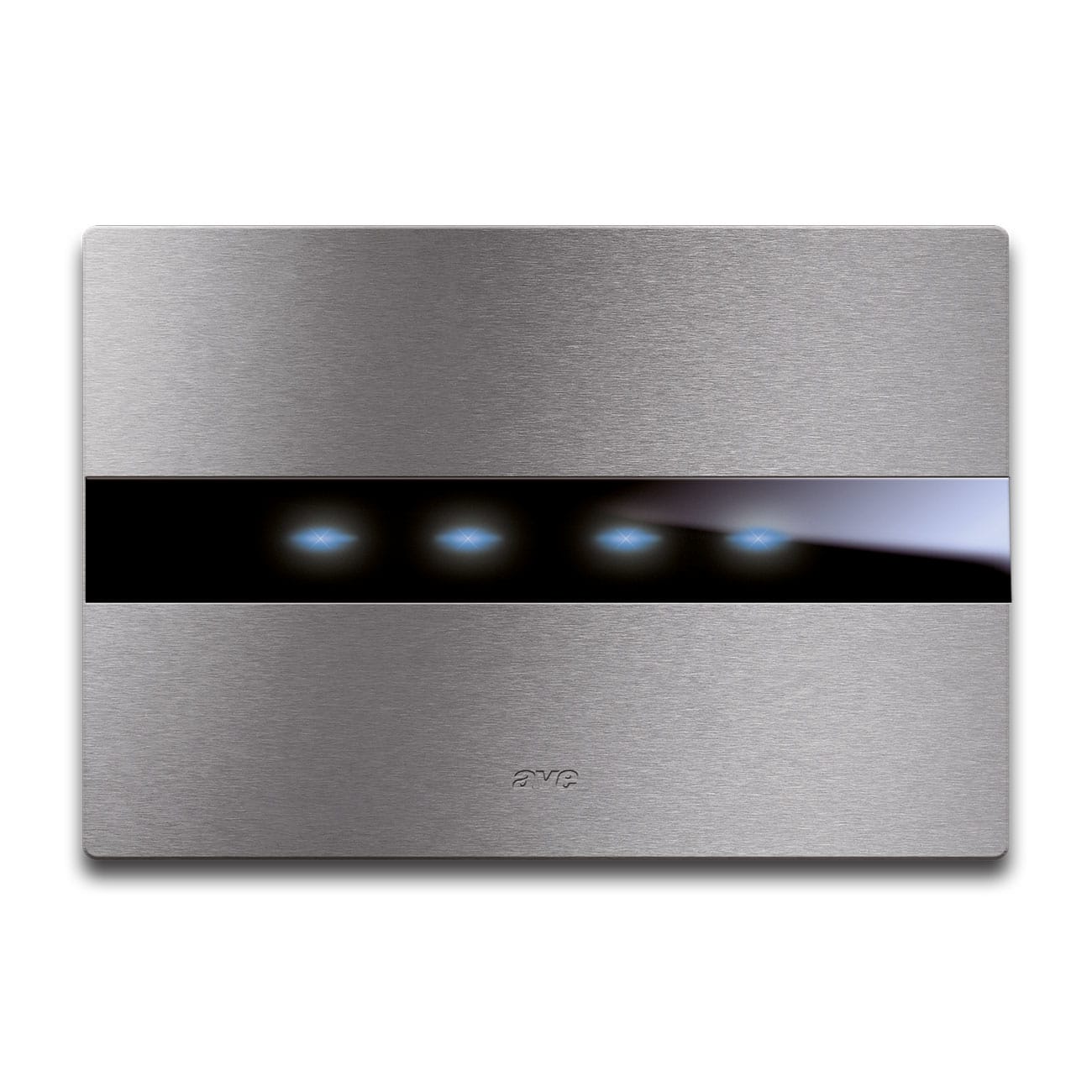 AVE AVE44PATC4ALS PLACCA AVETOUCH ALLUMINIO NAT. 4COM