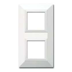 AVE AVE44PK24B PLACCA ZAMA44 BIANCO RAL9010 2+2M