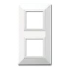 AVE AVE44PK24B PLACCA ZAMA44 BIANCO RAL9010 2+2M