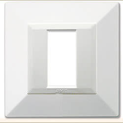 AVE - AVE44PTK21B PLACCA TECNZAMA44 BIANCO RAL9010 1M