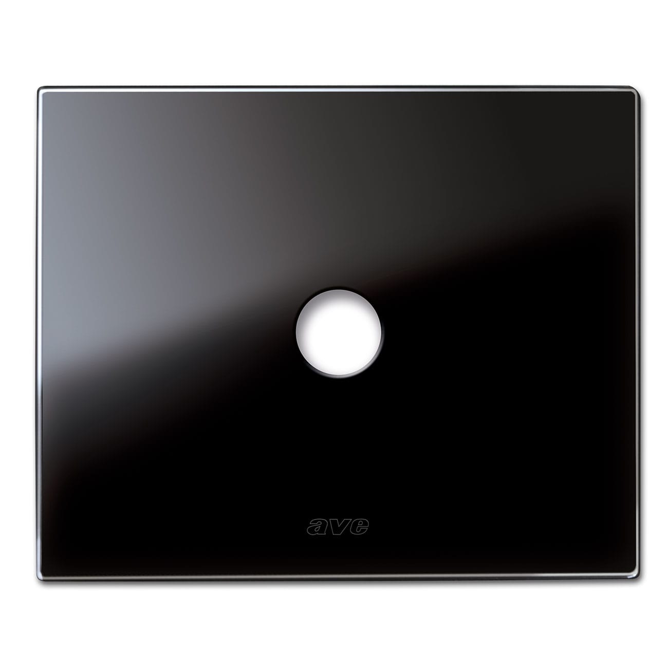 AVE AVE44PVN01NAL PLACCA NEW STYLE VETRO NERO AS.1COM