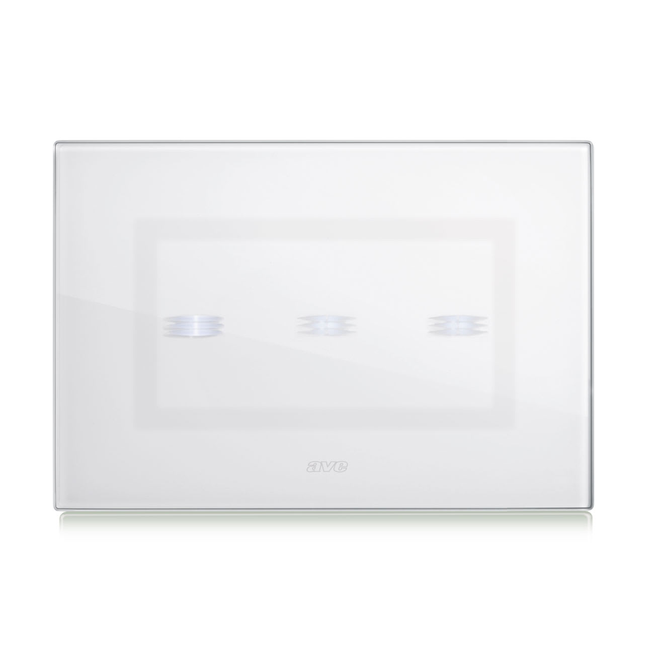 AVE - AVE44PVTC03BL PLACCA VERATOUCH BIANCA 3COM