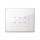 AVE - AVE44PVTC16BL PLACCA VERATOUCH BIANCA 6COM