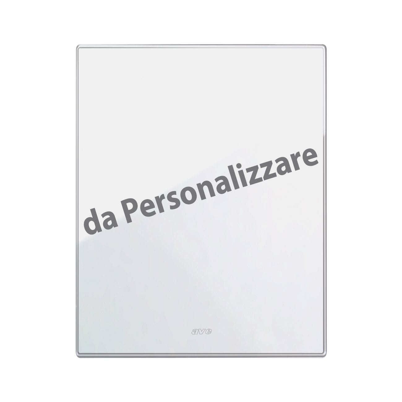 AVE AVE44PVTC33BL/XX PLACCA VERATOUCH PERS. BIANCO 3+3M