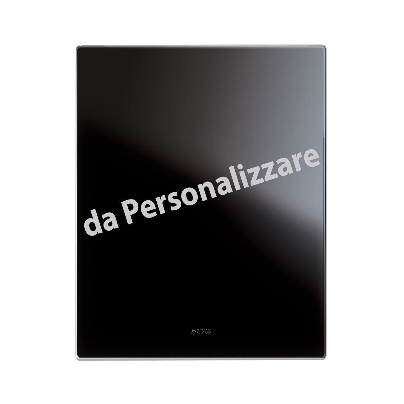 AVE - AVE44PVTC33NAL/XX PLACCA VERATOUCH PERS. NERO AS.3+3M