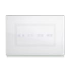 AVE - AVE44PVTC4BL PLACCA VERATOUCH BIANCA 4COM