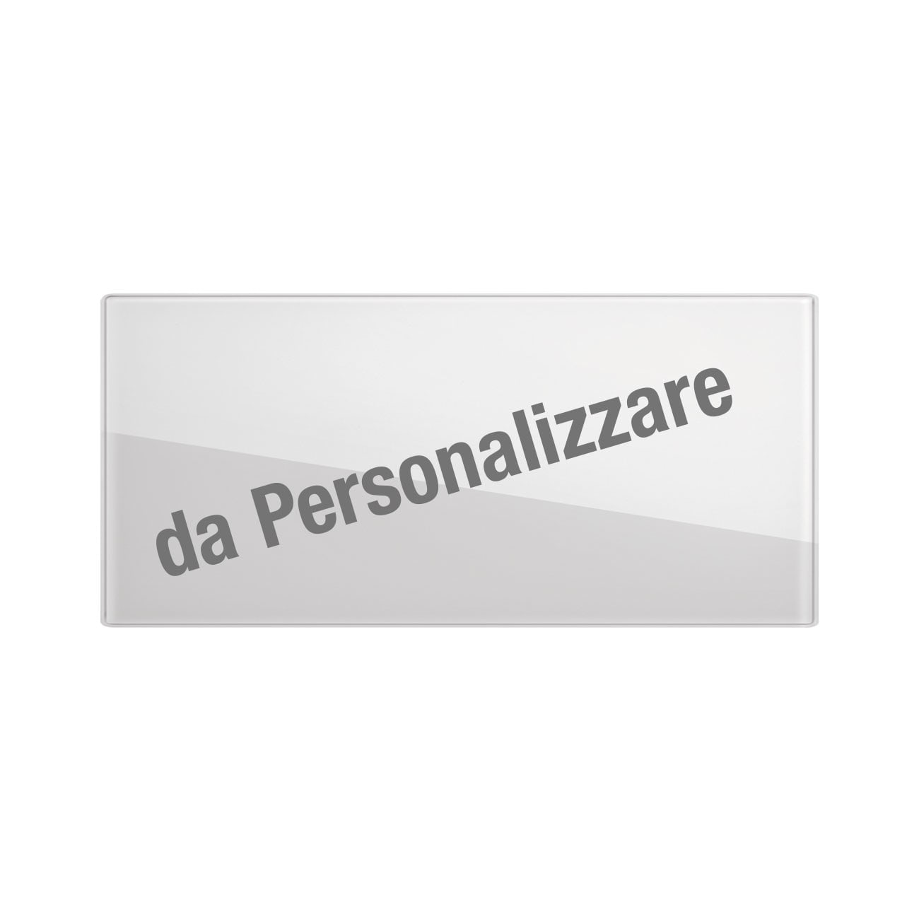 AVE - AVE44PVTC4BL/XX PLACCA VERATOUCH PERSON. BIANCO 4M