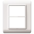 AVE AVE44PY033B PLACCA TECN.44 BIANCO RAL9010 3+3M
